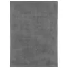 Image de Thedecofactory - Santal - Tapis Salon Aspect Velours Gris 120x170