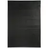 Image de Thedecofactory - Skin - Tapis En Simili Cuir Noir 55x85