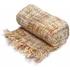 Image de Lichen - Plaid Esprit Tricot Orange 130x170 - Rouge