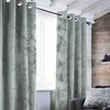 Image de Havane - Rideau À Oeillets Aspect Cuir Gris 140x250