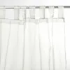 Image de Voilage Soyeux À Pattes 140x250 Cm   Transparence Pour Lumière Naturelle   Installation Facile Sur Tringle   Élégance Intérieure   Thedecofactory