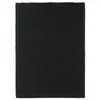 Image de Thedecofactory - Viking - Tapis Salon À Poils Longs Effet Soyeux Noir 190x200