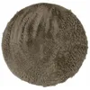 Image de Thedecofactory - Neo Yoga - Tapis Salon Lavable À Base Fine Et Souple Extra Doux Taupe Diam.160