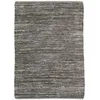 Image de Thedecofactory - Skin - Tapis Salon En Cuir Tressé Taupe 160x230