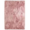 Image de Thedecofactory - Neo Yoga - Tapis Salon Lavable À Base Fine Et Souple Extra Doux Rose 190x290