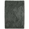 Image de Thedecofactory - Neo Yoga - Tapis Salon Lavable À Base Fine Et Souple Extra Doux Gris Foncé 225x340