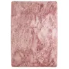 Image de Thedecofactory - Neo Yoga - Tapis Salon Lavable À Base Fine Et Souple Extra Doux Rose 225x340