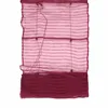 Image de Thedecofactory - Shammy - Store Voilage Effet Soie Fuchsia Et Orange 60x170