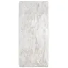 Image de Thedecofactory - Neo Yoga - Tapis Salon Lavable À Base Fine Et Souple Extra Doux Blanc 80x180