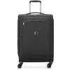 Image de DELSEY PARIS trolley Montmartre Air 2.0 Expandable 4 Double Rolls Trolley 68 Black noir 66cm