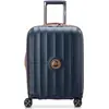 Image de DELSEY PARIS trolley Carrousel 4 Double Rolls Cabine Slim Trolley 55 Bleu Marine