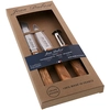 Image de Coffret De 2 Couteaux De Cuisine Avec Éplucheur - Bois D'Olivier - L'Élysée / Jean Dubost