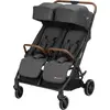 Image de Bebeconfort Mane, poussette jumelle duo, 0+ à 22kg, système de pliage automatique, arceaux de sécurité pivotants, habillage pluie, sac de 8 kg, Mineral Graphite