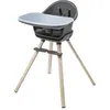 Image de chaise haute évolutive 8 en 1 pour bébé, chaise haute/rehausseur/tabouret/bureau, de 6 mois à 5 ans, Beyond Graphit