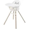 Image de MAXI-COSI Moa 8 en 1 chaise haute évolutive pour bébé, chaise haute/rehausseur/tabouret/bureau, de 6 mois à 5 ans, Beyond White2 Eco
