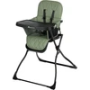 Image de Bebeconfort Lily, chaise haute pour bébé, 6 mois-3 ans, 9-15 kg, ultra-compacte et pliable, chaise haute légère (4 kg), facile à nettoyer, Mineral Green