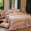 Image de Housse De Couette Coton Ethnique Rose 240x220 Cm