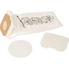 Image de 5 sacs en microfibre + 2 filtres