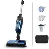 Image de Rowenta X Combo 2in1 GZ3038 Aspirateur traineau Batterie Sec&humide Sans sac 0,55 L Noir, Bleu - Neuf