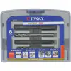 Image de Tivoly   Coffret De 4 Tarauds Machines Gun Din 352 Hss M4 À M10 + 4 Forets Métaux Hss