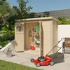 Image de Abri De Jardin - Bois Brut - 3 M²