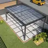 Image de Trigano - Carport Simple 326x509 Cm En Aluminium Et Métal Anthracite - Libeccio