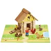 Image de JEUJURA - Ma ferme en bois - 60 pcs