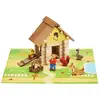 Image de JEUJURA - Ma ferme en bois - 60 pcs - Neuf