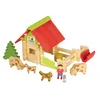 Image de Kit en bois 70 pièces Petite ferme