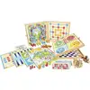 Image de Coffret de Jeux Classiques en Bois - 150 Règles Amusantes - Neuf