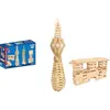 Image de JEUJURA - Jeu de construction en bois - TECAP Classic - 300 pièces - À partir de 3 ans