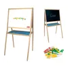 Image de Jeujura - Tableau Double Face Creatifs En Bois Craies + Feutres
