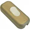 Image de Interrupteur TIBELEC, plastique, or