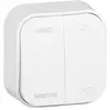 Image de Interrupteur Individuel De Volets Roulants Saillie Profil Eco Blanc Arnould 54208