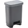 Image de Poubelle SUNDIS, modèle "Step Bin", capacité 25 litres, avec pédale et couvercle, fabriquée en plastique recyclé