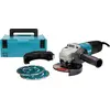 Image de Meuleuse MAKITA GA5040CJD Ø125 mm 1400 W + 2 disques DIAMAK