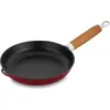 Image de Poêle Fonte Chasseur Rouge Cuisson Saine Et Durable - Chasseur