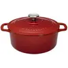 Image de Cocotte Chasseur Ronde Rubis Fonte émaillée, Cuisson Homogène - Chasseur