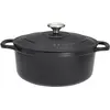 Image de Cocotte en fonte émaillée 28cm noir - Chasseur - PUC472801 -