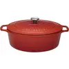 Image de Cocotte Ovale Chasseur Rubis Rétention Chaleur Et Cuisson Homogène - Chasseur