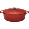 Image de Cocotte ovale en fonte émaillée 33cm rubis sublime - Chasseur - PUC473358 -