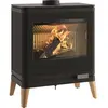 Image de Poêle à bois fonte 9kw noir - Invicta - P610449 - kazan zen