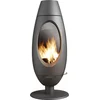 Image de Poêle à bois - Ode - 10 kW - fonte - bûches de 25 cm