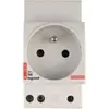 Image de G380 Prise 1X Schuko avec éclipses 2.5M 230V AC sur rail TH35