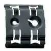 Image de 037439 - Griffe Pour Rails En 60715 - Larg. 35 Mm - Trous Pour Vis M4 Et M6 - Legrand