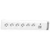 Image de Legrand Leg50614 Bloc 6 X 2p + T Fixable Sans Cordon Avec Interrupteur À Voyant