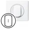 Image de Legrand 068112 - Enjoliveur Blanc - Prise 2P+T Standard - Céliane