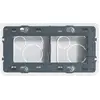 Image de Mosaic cadre programme 4 modules profondeur 40mm horizontal