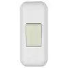 Image de Interrupteur lumineux bipolaire LEGRAND à bascule pour lampe 2A 250V blanc