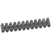 Image de Borne De Raccordement Nylbloc 12 Plots De 2,5mm² - 24a - Noir - Legrand
